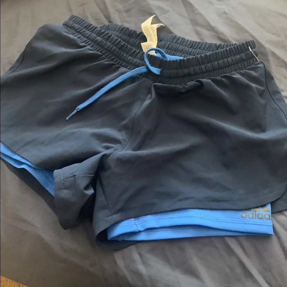 Adidas running shorts size xs